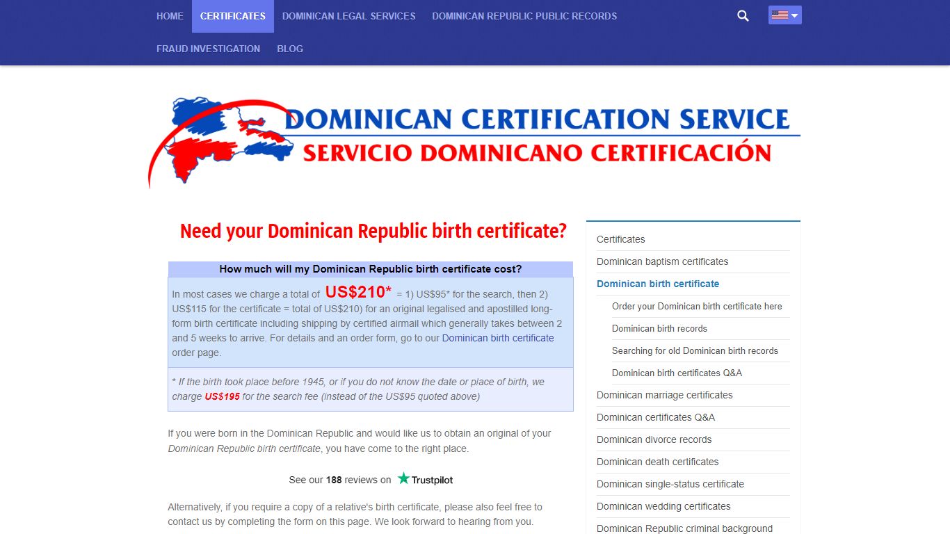 Need your Dominican Republic birth certificate?